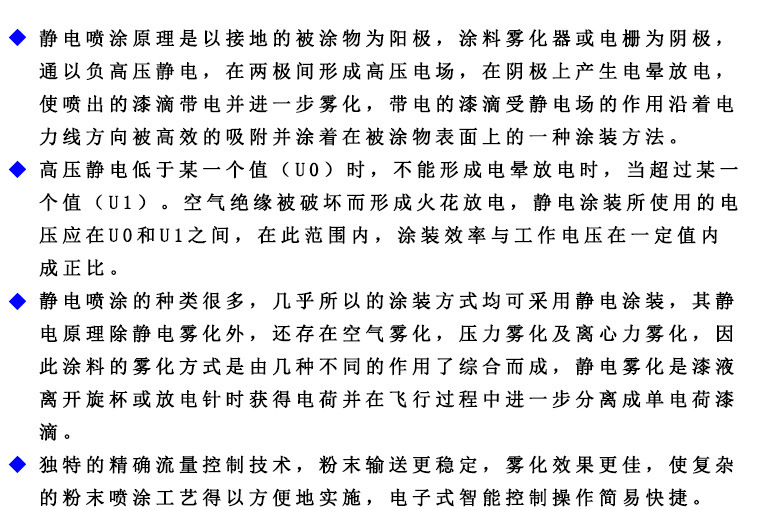 博士达自动静电喷枪带推车