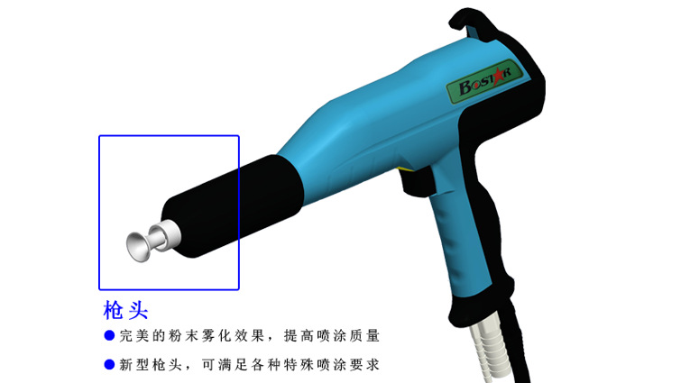 智能型粉体静电喷枪